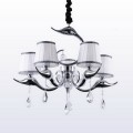 Подвесная люстра Crystal Lux Flamingo SP-PL5 Chrome