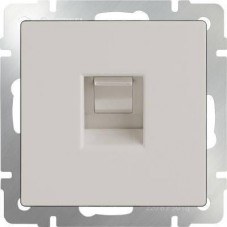 Розетка Werkel Ethernet RJ-45 слоновая кость WL03-RJ-45-ivory 4690389046261