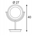 Зеркало с подсветкой SLV Vissardo TL 149792