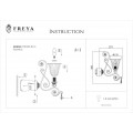 Бра Freya Symphony FR2333-WL-01-BG
