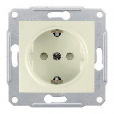 Розетка Schneider Electric Sedna с/з со шторками 16A 250V SDN3000147