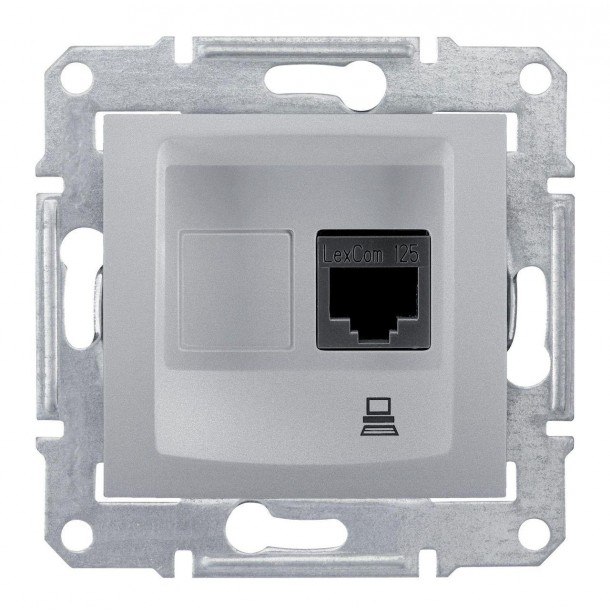 Розетка компьютерная RJ45 Schneider Electric Sedna STP SDN4500160