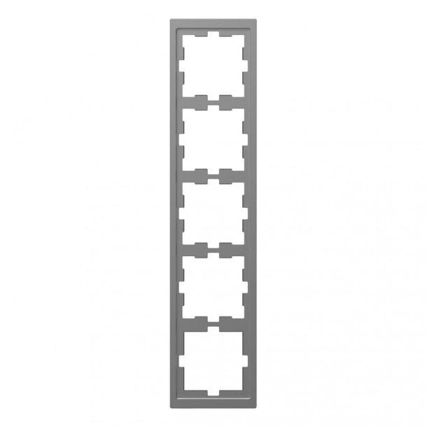 Рамка 5-постовая Schneider Electric Merten D-Life MTN4050-6536