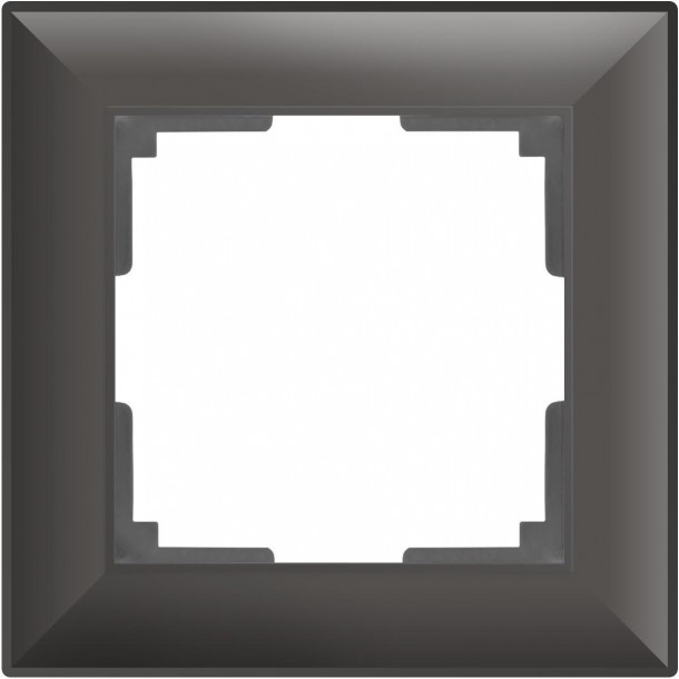 Рамка Fiore на 1 пост серо-коричневый WL14-Frame-01 4690389109058