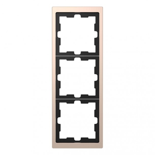 Рамка 3-постовая Schneider Electric Merten D-Life MTN4030-6551