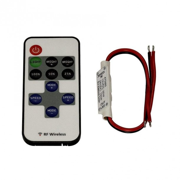 Контроллер для светодиодных лент SLV Easylim 1-канальный 12/24V 470660