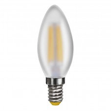 Лампа светодиодная филаментная Voltega E14 6W 2800K матовая VG10-C2E14warm6W-F 7044