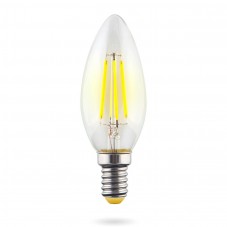 Лампа светодиодная филаментная Voltega E14 6W 4000К прозрачная VG10-C1E14cold6W-F 7020