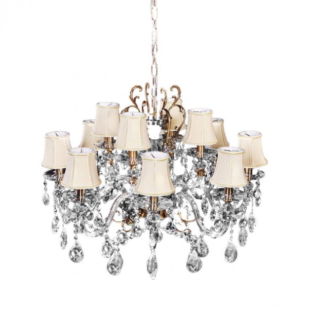 Подвесная люстра Lumina Deco Bianca LDP 66251-15