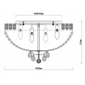 Подвесная люстра Rivoli Vittoria 1014-109 Б0037795