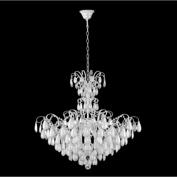 Подвесная люстра Crystal Lux Sevilia SP9 Silver