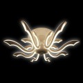 Потолочная светодиодная люстра Ambrella light Orbital Classic FK78/8 WH 304W D780