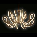 Потолочная светодиодная люстра Ambrella light Orbital Classic FK82/8 WH 504W D820