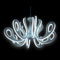 Потолочная светодиодная люстра Ambrella light Orbital Classic FK82/8 WH 504W D820