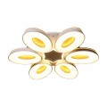 Потолочная светодиодная люстра Ambrella light Orbital Granule FG1022/6+1 WH 144W+80W D1000