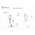 Настольная лампа Freya Gretchen FR2305-TL-11-BR