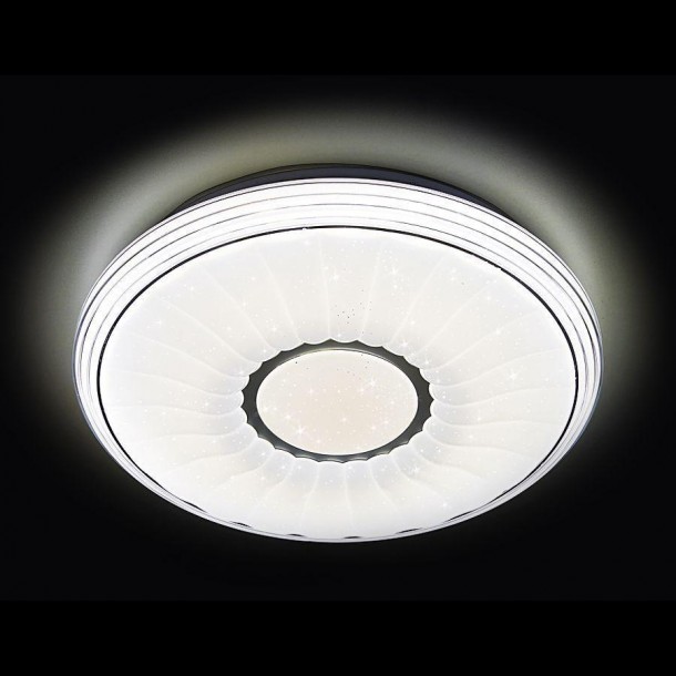 Потолочный светодиодный светильник Ambrella light Orbital Air F11 WH 72W D400