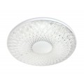 Потолочный светодиодный светильник Ambrella light Orbital Crystal Sand FS1230 CL 48W D480