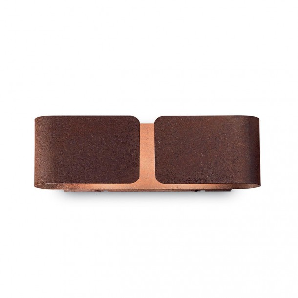 Настенный светильник Ideal Lux Clip AP2 Small Corten