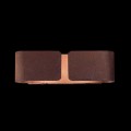 Настенный светильник Ideal Lux Clip AP2 Small Corten