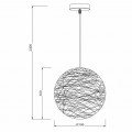 Подвесной светильник Lucide Fibre 08418/30/31