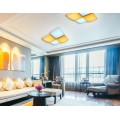 Потолочный светодиодный светильник Ambrella light Orbital Parrus FP2324 WH 128W D480*480