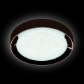 Потолочный светодиодный светильник Ambrella light Orbital Crystal Sand FS1212 WH/CH 64W+23W D500