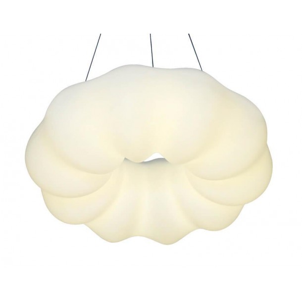 Потолочный светодиодный светильник Ambrella light Orbital Cloud FC318L WH 84W D460
