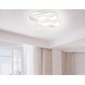 Потолочный светодиодный светильник Ambrella light Orbital Granule FG2112 WH 96W D400*280