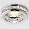 Встраиваемый светильник Ambrella light Crystal K105 CL/CH
