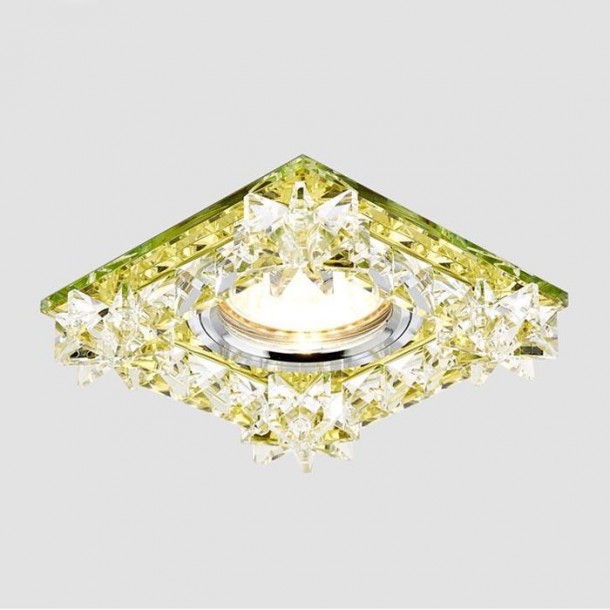 Встраиваемый светильник Ambrella light Crystal K130 GD