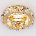 Встраиваемый светильник Ambrella light Crystal K112 PR/G