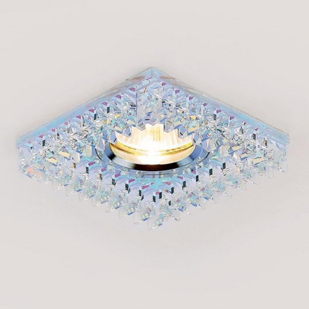 Встраиваемый светильник Ambrella light Crystal K120 PR