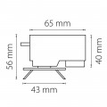 Адаптер для шинопровода Lightstar Asta 592027