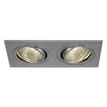 Встраиваемый светодиодный светильник SLV New Tria Led 2 Square Set 113926