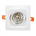 Встраиваемый светодиодный светильник Lumina Deco Fostis LDC 8065-SS-10WCOB-L120*W120 WT