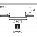 Встраиваемый светодиодный светильник Paulmann Premium Line Panel 92037
