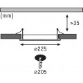 Встраиваемый светодиодный светильник Paulmann Premium Line Panel 92038