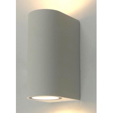 Уличный настенный светильник Arte Lamp A3102AL-2WH