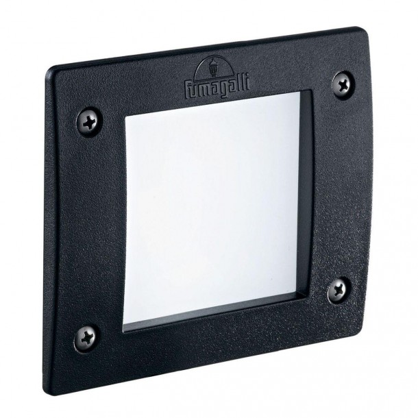 Уличный светодиодный светильник Ideal Lux Leti FI1 Square Nero