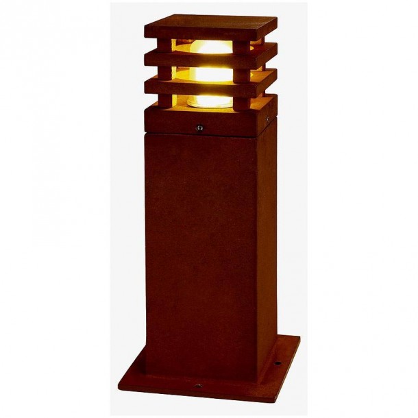 Уличный светодиодный светильник SLV Rusty Square Led 40 233427