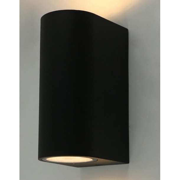 Уличный настенный светильник Arte Lamp A3102AL-2BK