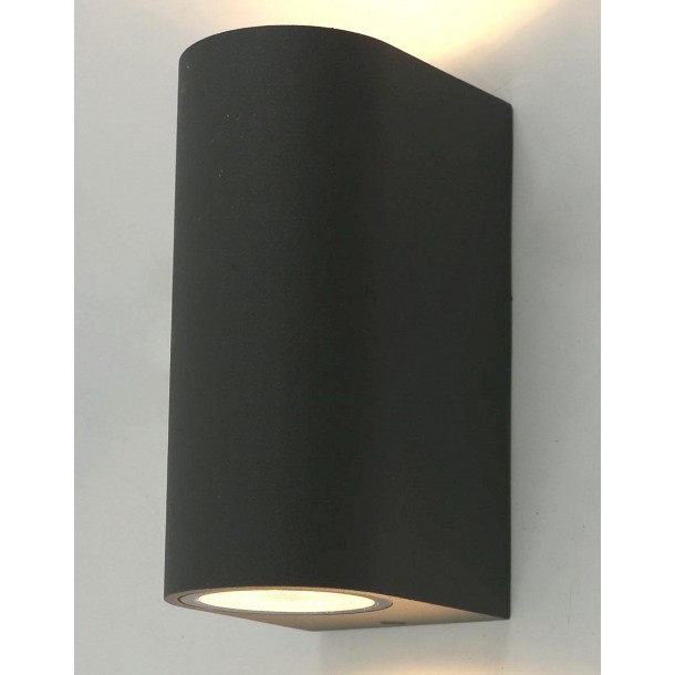 Уличный настенный светильник Arte Lamp A3102AL-2GY